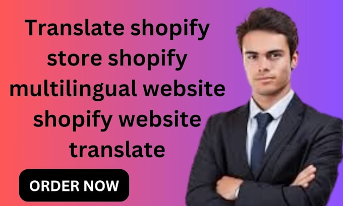 Gig Preview - Translate shopify store shopify multilingual website shopify website translate