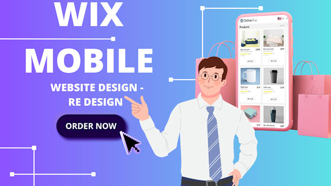 Gig Preview - Fix and optimize wix mobile site responsiveness