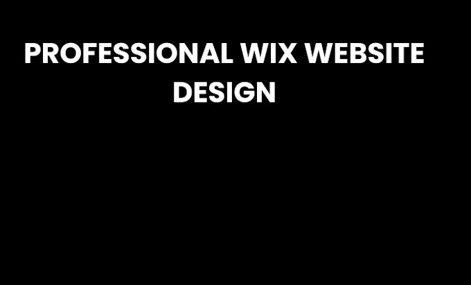 Gig Preview - Do wix website design and redesign wix development