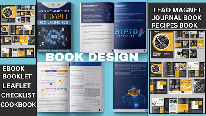 Gig Preview - Design white paper, pdf lead magnet, workbook booklet, brochure, annual report