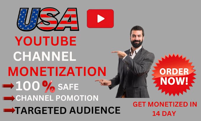 Gig Preview - Do USA youtube promotion USA video promotion to USA active audience