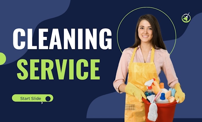 Gig Preview - Generate cleaning website landing page