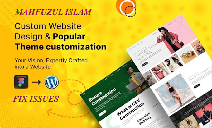 Gig Preview - Customize wordpress popular theme, avada,newspaper,woodmart