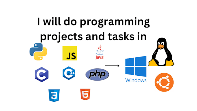 Gig Preview - Do c, cpp, java, and python programming projects in windows, linux, ubuntu