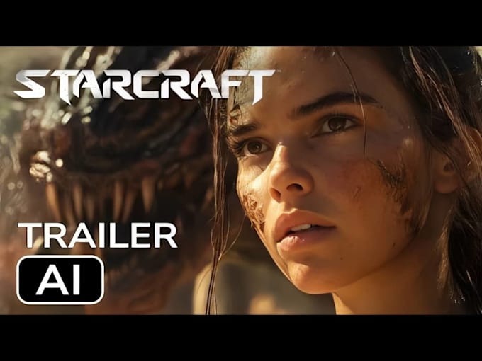 Gig Preview - Create stunning 4k cinematic ai movie trailer short film promo video runway gen3