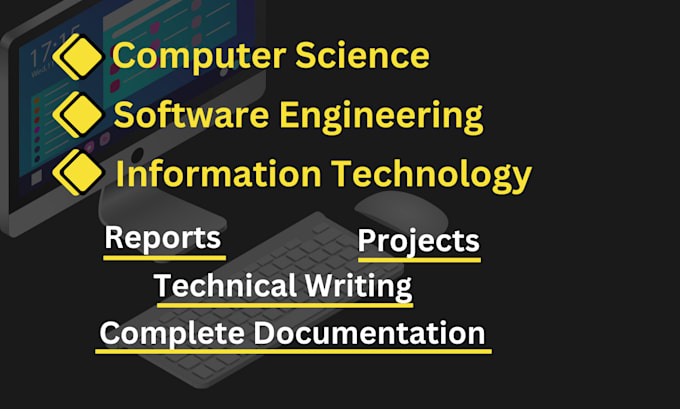 Gig Preview - Do IT and computer science tasks, reports and project