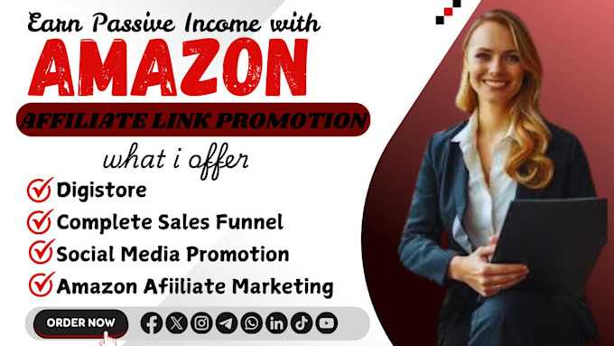 Gig Preview - Promote affiliate link, clickbank affiliate link promotion, digistore link