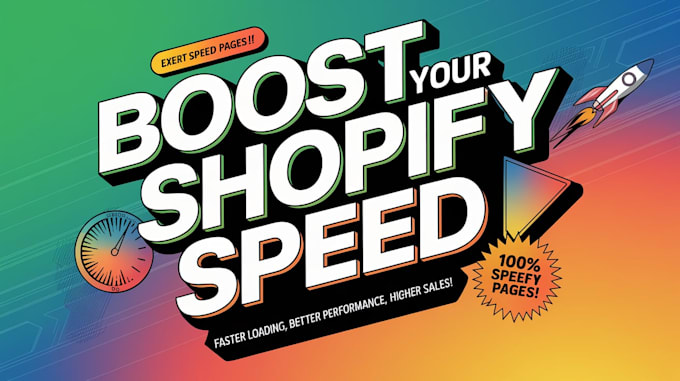 Gig Preview - Shopify speed shopify page speed shopify speed shopify store speed optimization