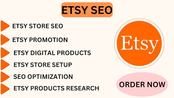 Gig Preview - Do optimized product listing titles and tags for etsy SEO