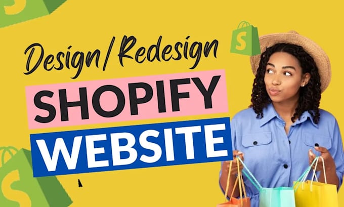 Gig Preview - Redesign shopify website design shopify dropshipping store 7 figure shopify code