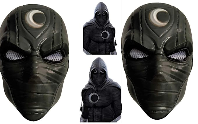 Gig Preview - Sculpt 3d mask model 3d helmet cosplay mask 3d props object for 3d printing