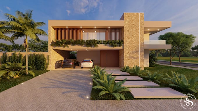 Gig Preview - Create 3d exterior renderings with realistic details