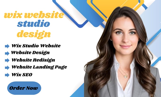 Gig Preview - Wix studio website, redeign wix website, website landingpage, wix web