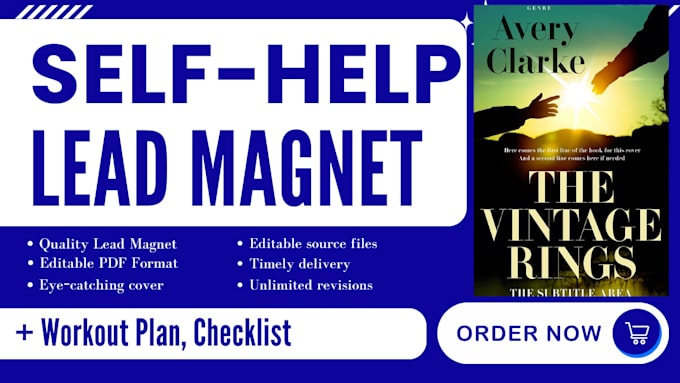 Bestseller - design unique self help lead magnets planners workbooks ebooks for you