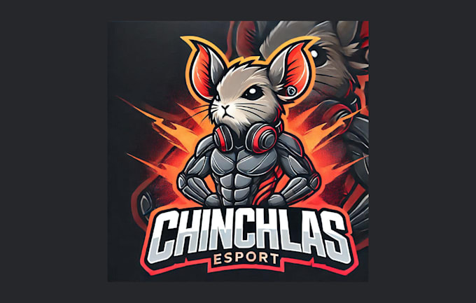 Gig Preview - Design creative chinchillas mascot logo with any file format