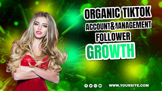 Gig Preview - Manage tiktok marketing and promotion for organic real follower growth