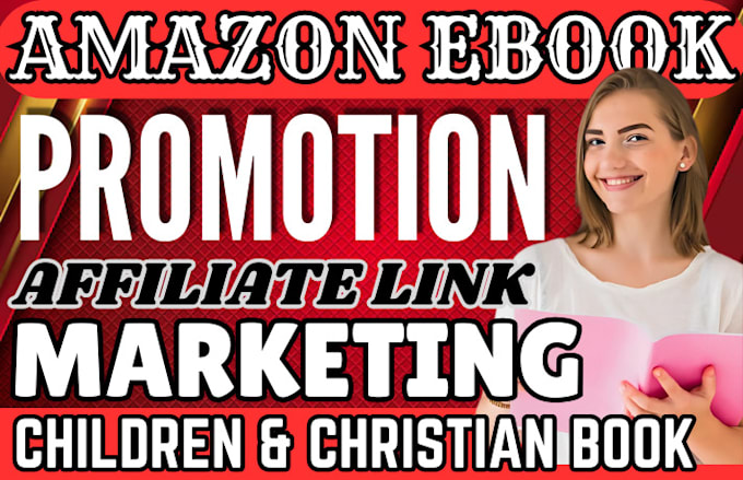 Gig Preview - Christian ebook promotion amazon children book marketing ebook landing page