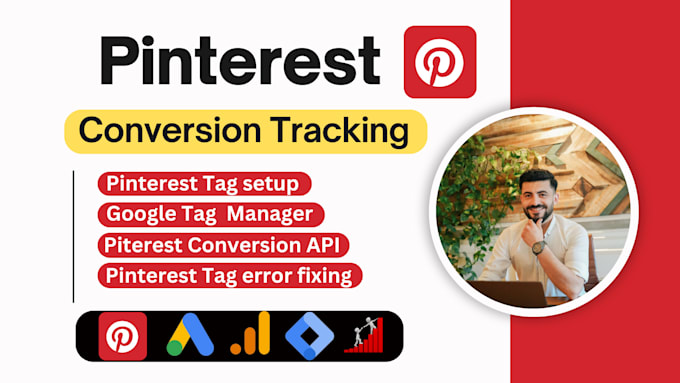 Gig Preview - Pinterest conversion API tracking or fix pixel bug perfectly via GTM