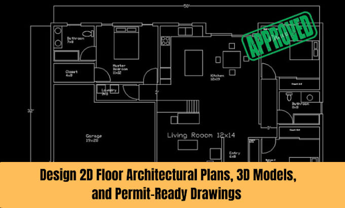 Gig Preview - Do site plan drawing, 2d floor plan , excavation, shop drawing for city permit