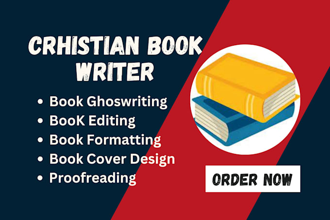 Gig Preview - Be your christian book writer, ghostwriter, editor for self help christians