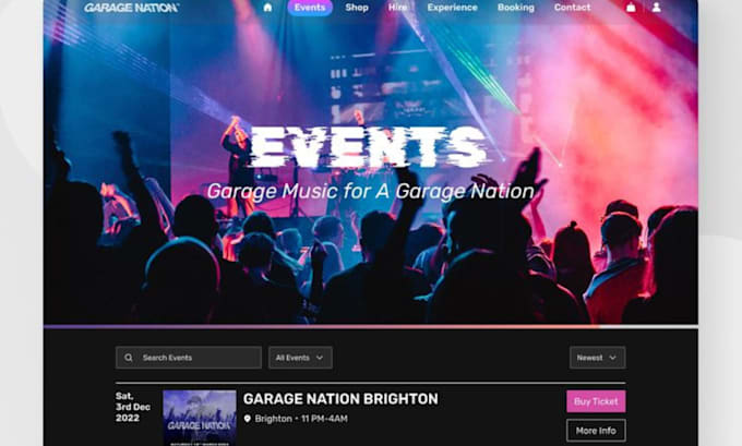 Gig Preview - Design festival, rsvp, conference, event planning, birthday, wedding website