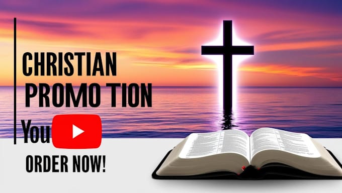 Gig Preview - Christian youtube promotion video marketing to usa targeted audience