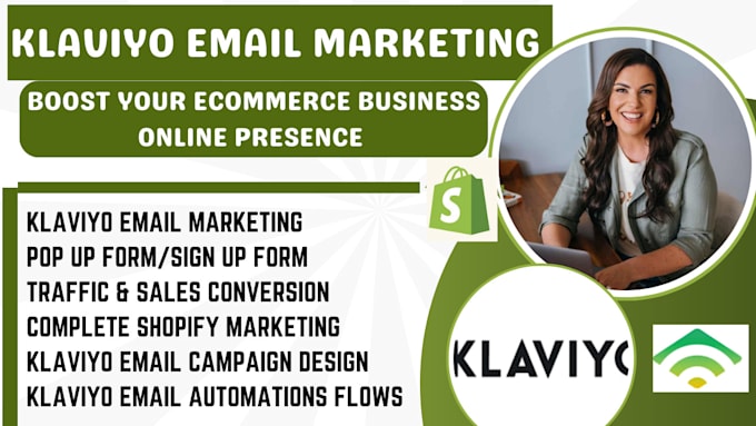 Gig Preview - Do klaviyo email marketing campaign creation and automation, increase conversion