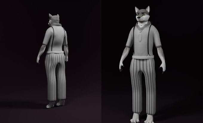 Gig Preview - Create custom vrchat avatar 3d model vrc avatar edit vrchat