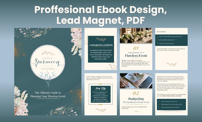 Gig Preview - Do ebook, lead magnet, ebook formatting and layout design in canva