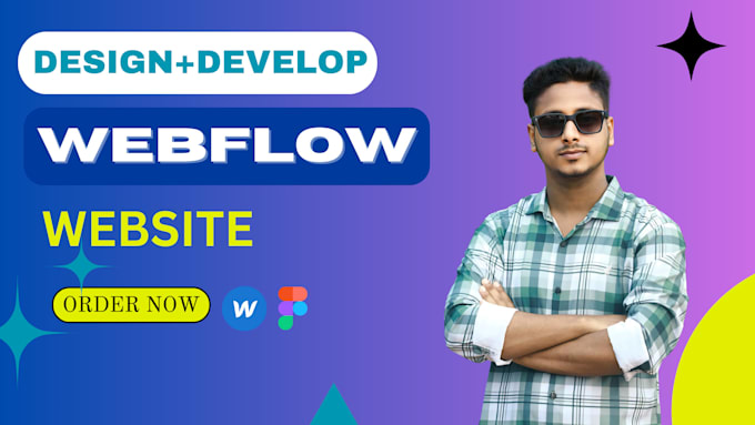 Bestseller - design or develop webflow website, figma to webflow, webflow expert