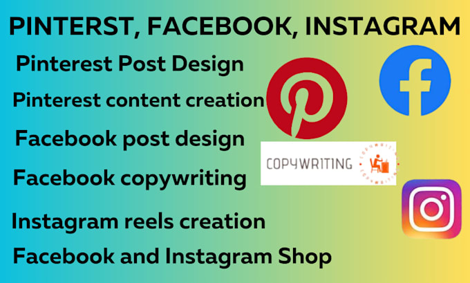 Gig Preview - Write pinterest content, ecommerce content, copywriting, facebook shop instagram