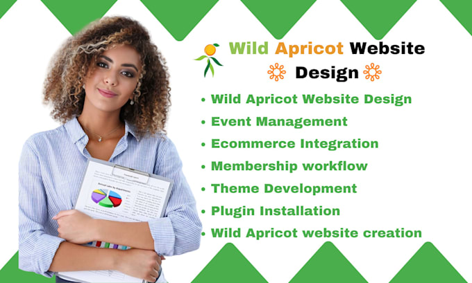 Gig Preview - Design and redesign wild apricot membership website wild apricot event website