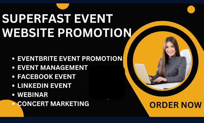 Gig Preview - Assist in effectively promoting your linkedin  event concert webinar and event