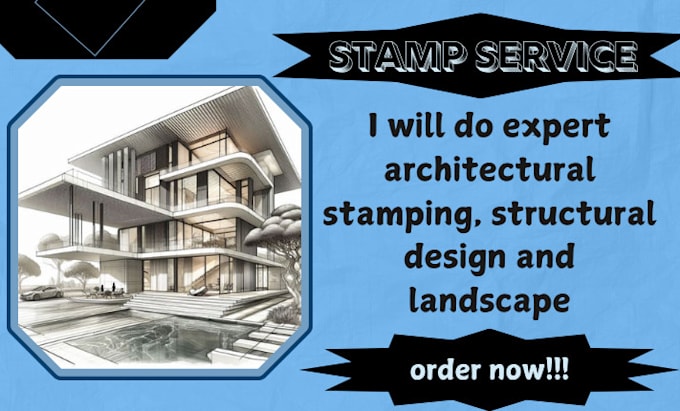 Gig Preview - Do expert architectural stamping, structural design and landscape