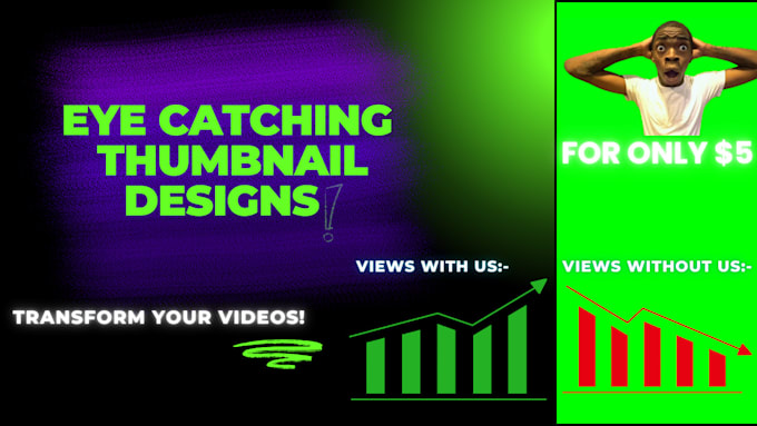 Gig Preview - Create attractive thumbnails for you