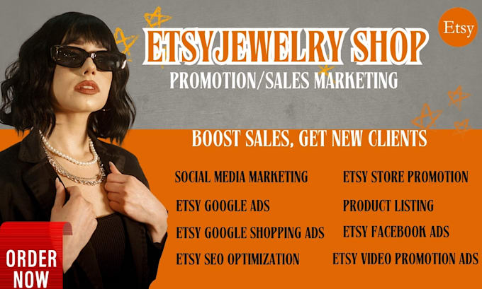 Gig Preview - Hot etsy jewelry shop ads etsy SEO ads etsy shop facebook ads google ads etsy