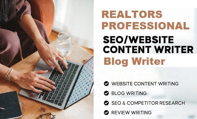 Bestseller - write 10 SEO friendly blogs for realtors