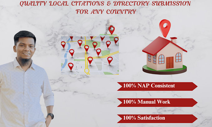 Bestseller - do quality local citations and directory submission