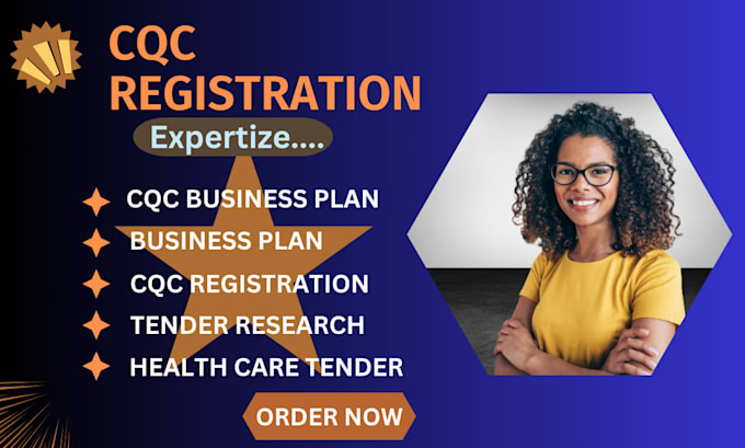 Gig Preview - Do complete cqc registration to secure cleaning, healthcare, UK bid tenders