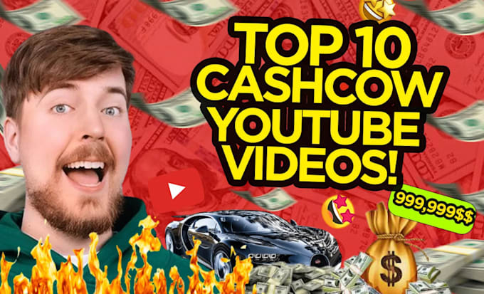 Gig Preview - Do top 10 cash cow videos and youtube automation channel