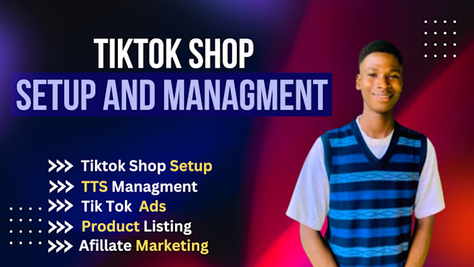 Gig Preview - Setup tiktok shop, tiktok ads and marketing