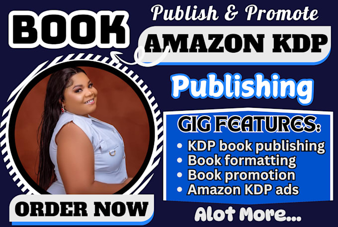 Gig Preview - Do amazon kdp book publishing, children book formatting amazon kdp ads promotion