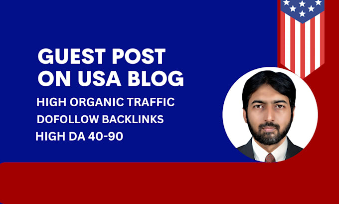 Gig Preview - Publish a high quality USA guest post with dofollow backlink for SEO