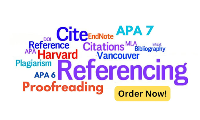 Gig Preview - Format your document in apa 7 references or other citation styles