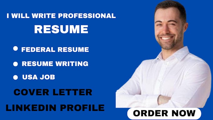 Gig Preview - Provide federal resume writing service