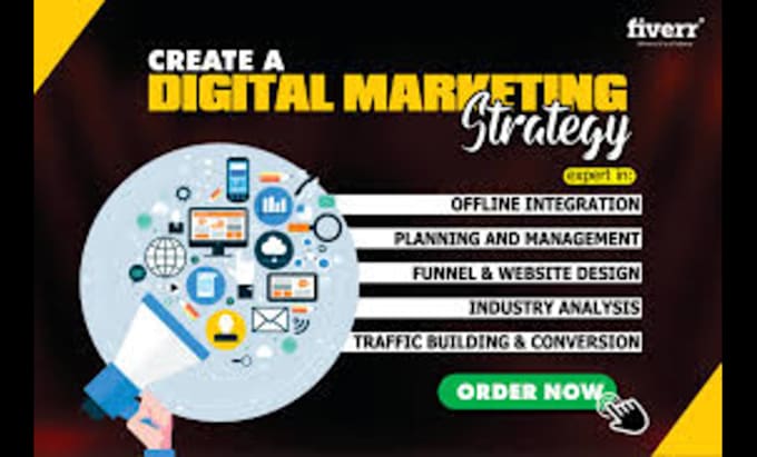 Gig Preview - Create digital marketing strategy for your brand