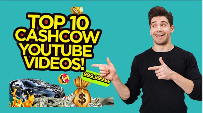 Bestseller - create and edit best top 10 cash cow youtube video editing