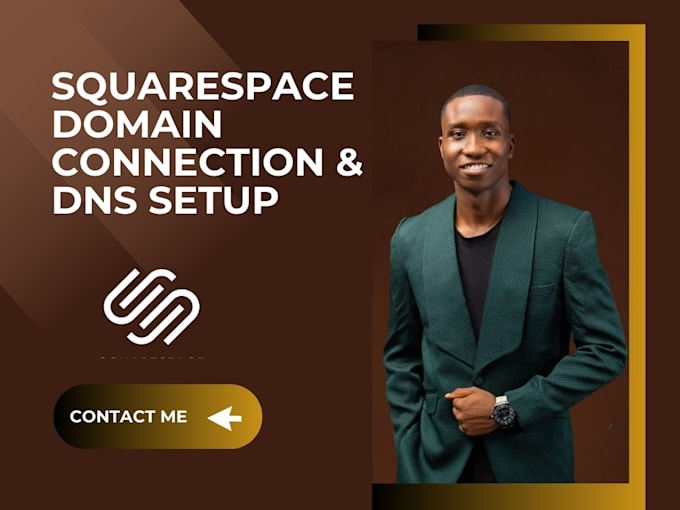 Gig Preview - Connect squarespace domain to squarespace website, squarespace domain dns setup