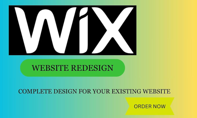 Gig Preview - Do wix website redesign and website analytics