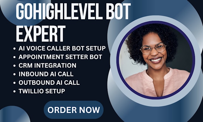 Gig Preview - Create a go high level ai powered appointment booking bot